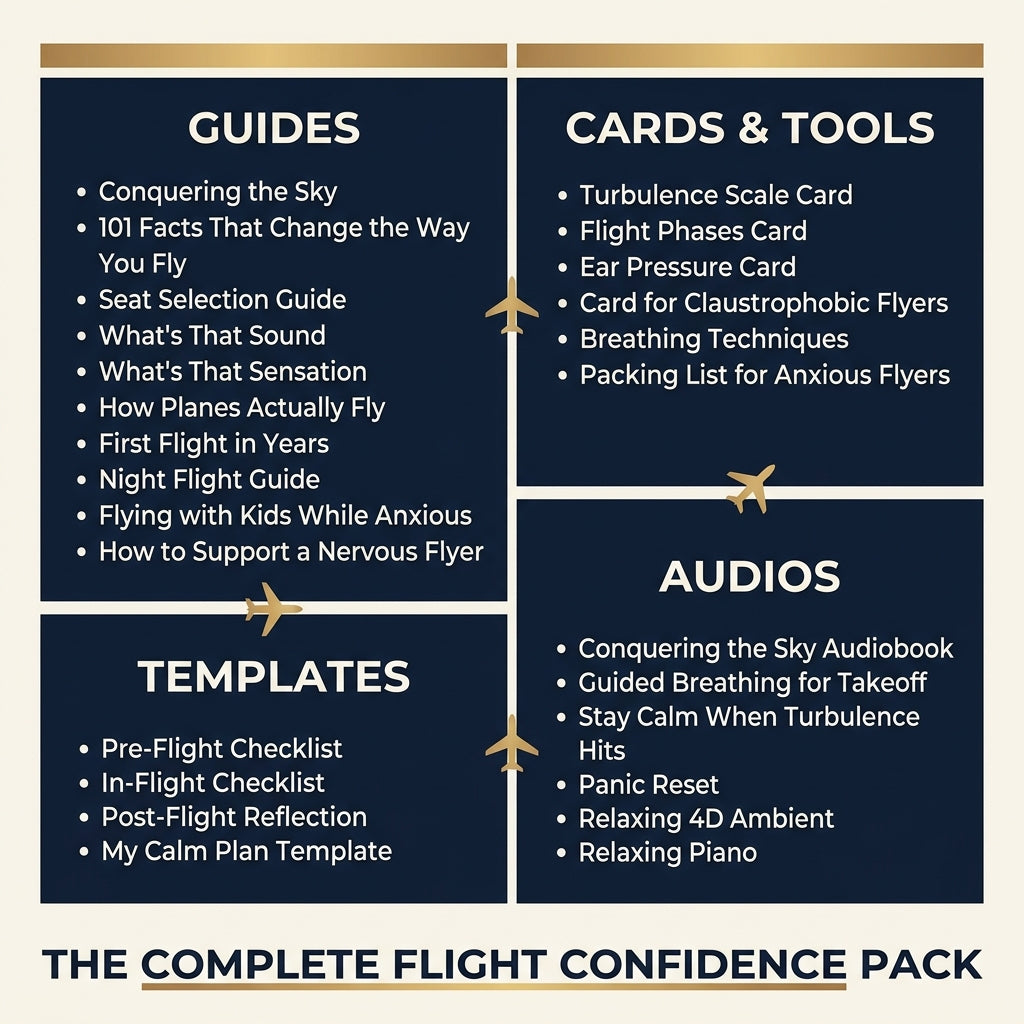 The Complete Flight Confidence Pack - Everything to face your fear of flying