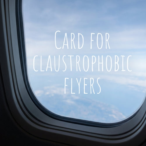 Card-style guide for Claustrophobic Flyers